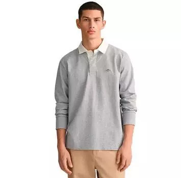 Gant Reg Shield Heavy Rugger поло с длинными рукавами L