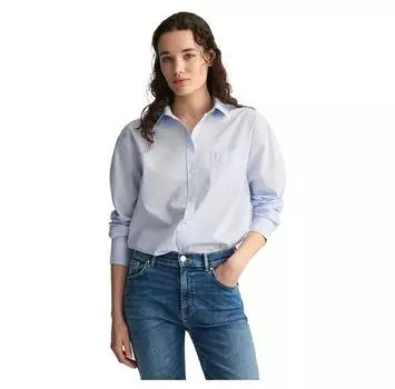 Gant Relaxed Fit Poplin рубашка с длинным рукавом 42
