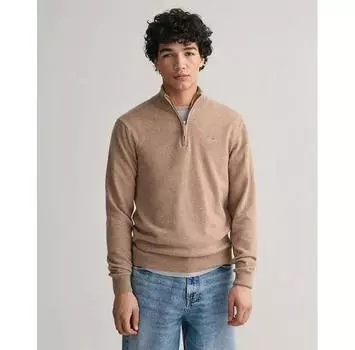 Gant Свитер с полумолнией Superfine Lambswool M