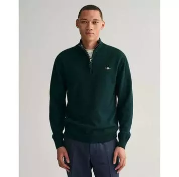 Gant Свитер с полумолнией Superfine Lambswool S