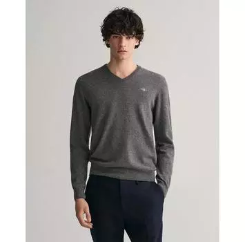 Gant Свитер с V-образным вырезом Superfine Lambswool M