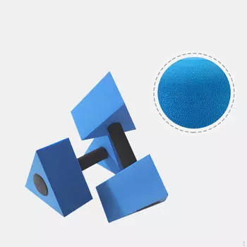 Гантели для водных упражнений для тренировок в бассейне — легкие и плавучие синий