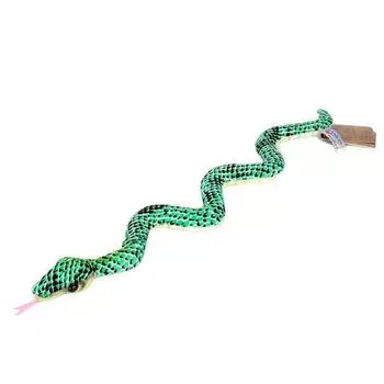 Ганза Нет. 6026 Плюшевая игрушка Snake Wringgling Green, 59 см, зеленый, Популярные игрушки для корейских детей