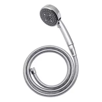 Gaona Yatamon Curtis Душевая головка и шланг в комплекте Grohe впускная структура переключение массажный шланг (воздушный 4-х ступенчатый 1,6м) GA-FH009 серебряный