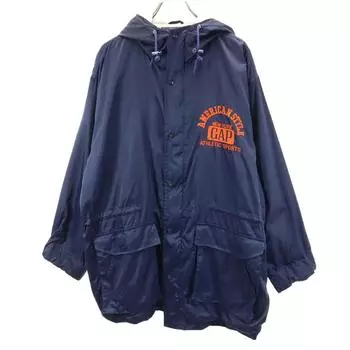 GAP 90s Old Hooded coat L Navy Men s Used