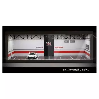 Garage AGB0006 Model Diorama Mini Car 1/64 [Item] белый