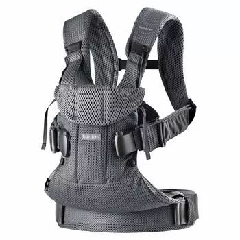 Гарантия на подлинную продукцию Baby Bjorn Детская переноска ONE Kai Air Anthracite 1 шт. 0 [включая японский язык] (х 1) месяцев~
