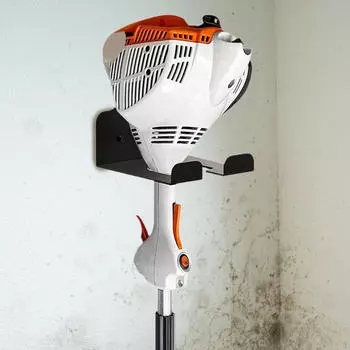 Гаражный органайзер для триммера, вешалка для хранения, многофункциональная, прочная для 1 Rack