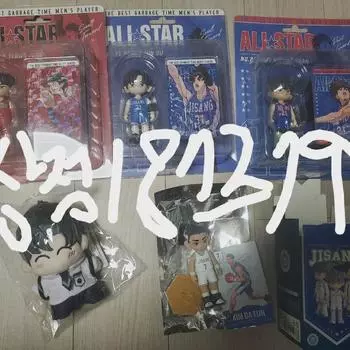 Garbage Time Gapta Popup Store Чон Ён-джун Сон Джун Пак Бён-чан Ким Да-Ын All Star Figure Doll