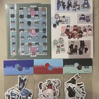 Garbage Time Gapta Yeon Sister Unofficial Goods General Edition Sticker