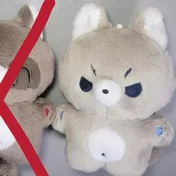 Garbage Time Unpleasant Wolf Sex Compliance Unofficial Animal Doll 10cm