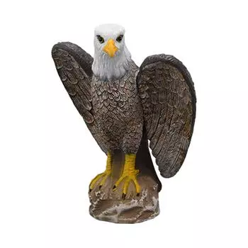Garden Bird Statue Fake Eagle Decoy Garden Pest Animal Against