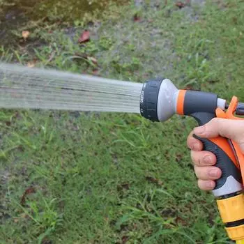 Garden Hose Watering Sprayer Watering Garden Portable High Pressure Water Gun 8 Modes Power Pressure Washer for Lawn & Garden CHINA