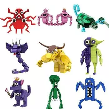 Garden Of Banban 4 Block Garten Of BanBan Фигурка-игрушка 3 Ban Ban Brick Tall Виктор Харадзюку Тамата Тихий Набнаб Детский сад 2 1 верблюд