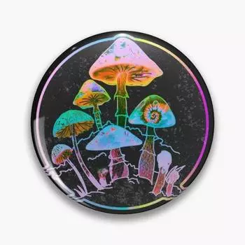 Garden Of Shrooms 2020, персонализируемая мягкая пуговица, значок на шляпе, модная милая булавка с лацканами, забавные украшения, воротник, одежда для влюбленных, женская одежда