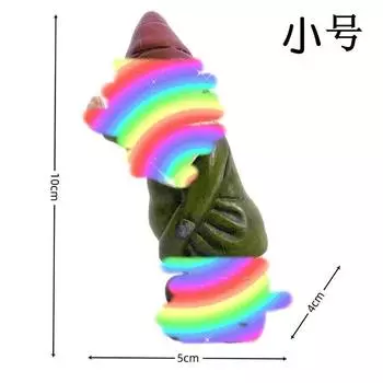 Garden Pissing Gnome Resin Cartoon White Beard Old Man Statue Christmas Crafts Pissing Old Man Ornament