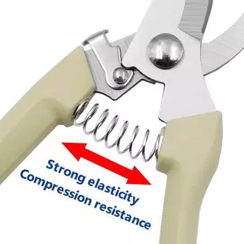 Garden Pruner Tree Cutter Gardening Pruning Shear Scissor Garden Flower Plant Cutting Tools Set Home Tools Elbow/Straight Head