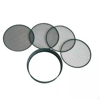 Garden Riddle Sieve for Gardening Attachments 12 with Interchangeable Mesh Sizes 4pcs Mesh 1 Frame