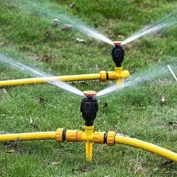 Garden Sprinkler 360° Rotation Automatic Lawn Watering Adjustable for Agriculture Farm Greenhouse Irrigation Watering System