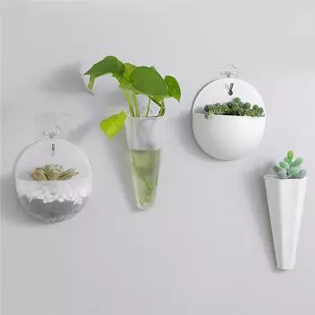 Garden Supplies Home Hanging Ball Vase Flower Planter Pots Container Hanging Flower Pot Home Garden Decoration