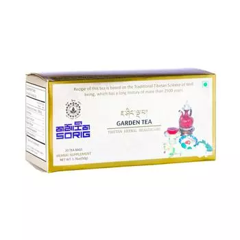 Гарден: тибетский натуральный чай (20 пак х 2.5 г), Garden Tea, Sorig