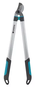 GARDENA Обрезка толстых веток Обрезка толстых веток Диаметр реза Обходной путь Травяная ветка EasyCut 680B Изготовлено в До 25 лет Продукт До 25 лет Ножницы, серебряный