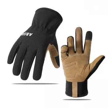 Gardening Protective Gloves Microfiber Anti-slip Wear-resistant Anti Spinning Touch Screen Mechanical Maintenance Garden Work Labor Protection Gloves M