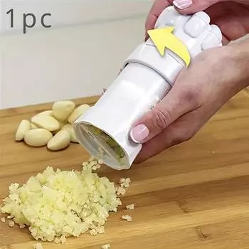 Garlic Kitchen Pro 1 шт. — многофункциональный пластиковый пресс для чеснока, давилка, измельчитель и резак для ресторанов 1pc