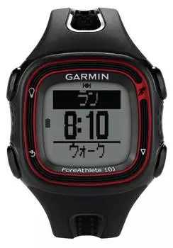 GARMIN Беговые часы GPS 50m Водонепроницаемые ForeAthlete 10J Черные Японские FA10J 103910 [Подлинный продукт] чёрный