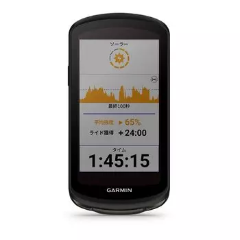 Garmin Edge 1040 Solar Solar совместимая модель подлинная Черный размер дисплея [японский продукт] Легко читаемый