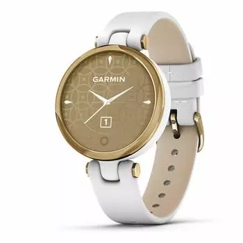 Garmin Lily Classic White Gold Small Leather/Light