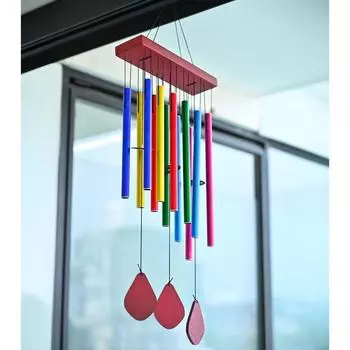 Гармоничные разноцветные колокольчики для спальни и гостиной – Успокаивающий домашний декор, Хорошая атмосфера, Внимательный подарок для женщин, мужчин,