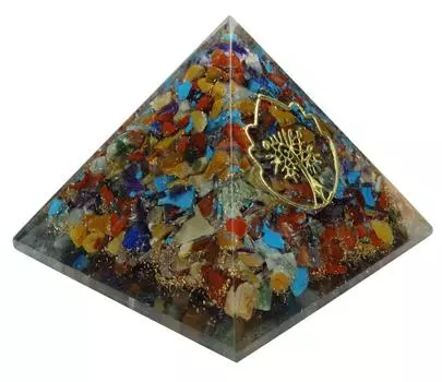 Гармонизировать Древо Жизни Символ Оргона Многокаменная Пирамида Рейки Исцеляющий Камень