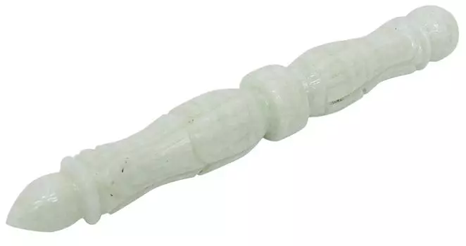 Гармонизируйте амазонитовый камень, резной рейки, целебный кристалл, энергетический балансирующий массажный карандаш