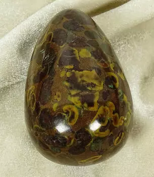 Гармонизируйте каллиграфию яшмы камень резное яйцо натуральный рейки исцеляющий кристалл