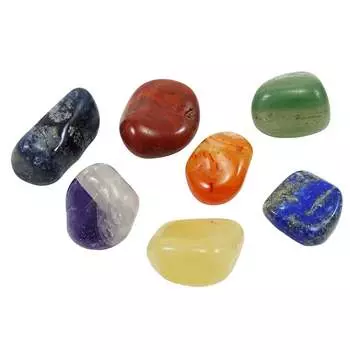 Гармонизируйте Multi Gemstone Chakra Feng Shui Reiki Healing Stone Engraved Symbol