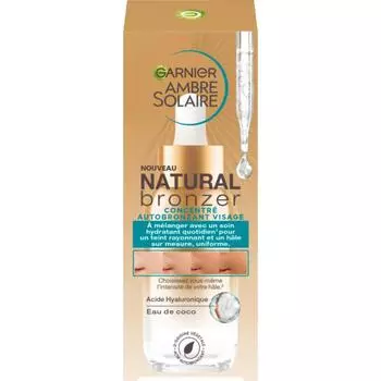 Garnier Автозагар Концентрат для лица Натуральный бронзатор 30 мл, 1 шт.
