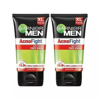Garnier Men Anti-Five Trouble Face Wash Healthy Skin and Balance Oil AcnoFight 150 г, 1 шт.