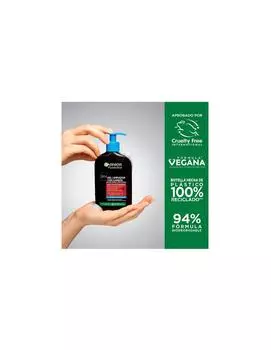 Garnier Pure Active Gel Limpiador Con Carb? 250мл
