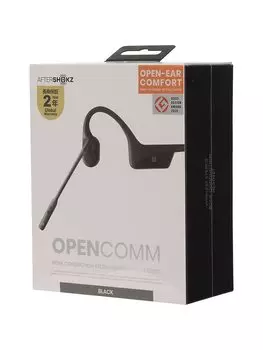 Гарнитура Aftershokz OpenComm с костной проводимостью (черный) АФТ-ЭП-000028