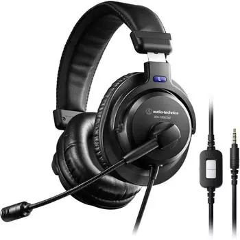 Гарнитура Audio Technica ATH-770XCOM Telework Live черного цвета, подлинный оригинал из Японии чёрный