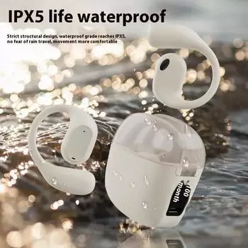 Гарнитура Bluetooth JS371 с заушным креплением X93 чёрный