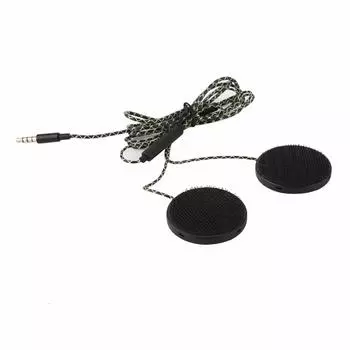 Гарнитура для шлема Generici Helmet Motorcycle Helmet Black HiFi Durable Headphones,