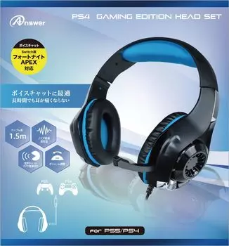 Гарнитура Gaming Edition для PS4 (синий)