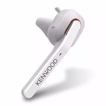 Гарнитура JVC Kenwood KENWOOD с одним наушником Беспроводная связь Bluetooth Время непрерывного разговора Около 7 часов Совместимо с левым и правым наушником