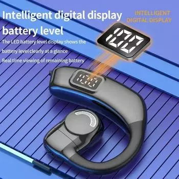 Гарнитура с шумоподавлением и микрофоном Handsfree для вождения Audifonos, беспроводные Bluetooth-наушники, наушники с костной проводимостью