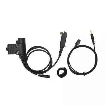 Гарнитура U94 PTT Plug and Play, адаптер PTT с микрофоном на палец для Sepura Stp8000 Stp8030 Stp8035 STP8038 STP8040 STP8080