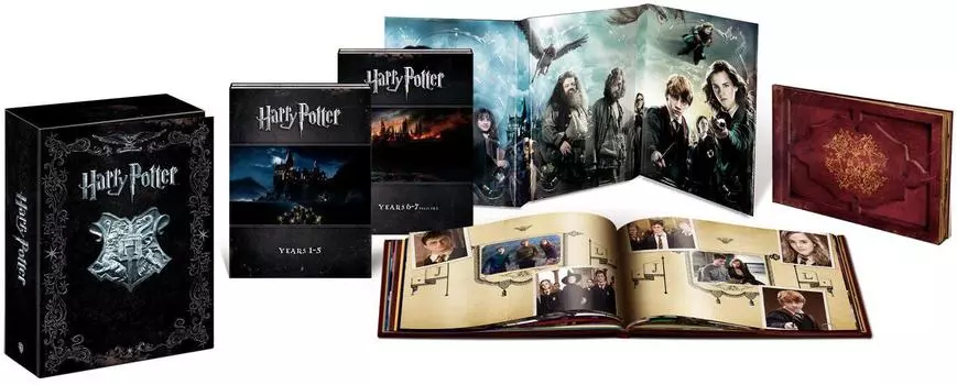 Гарри Поттер Часть 2 Полный Бокс 1-7 Blu-ray (12 дисков) [Ограниченное издание] [Blu-ray]