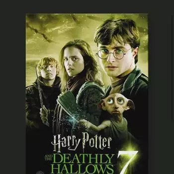 Гарри Поттер Дары смерти 1 4dx Плакат