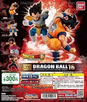 Gashapon Dragon Ball Super VS DRAGON BALL 16 set of 4 capsule toy